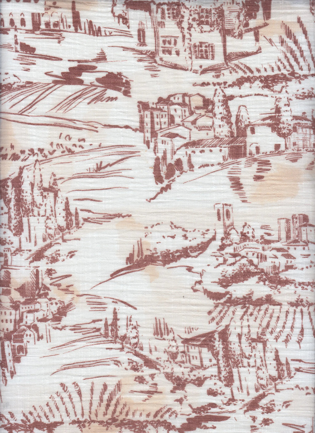 Camel Toile Nursing Pillow Cover