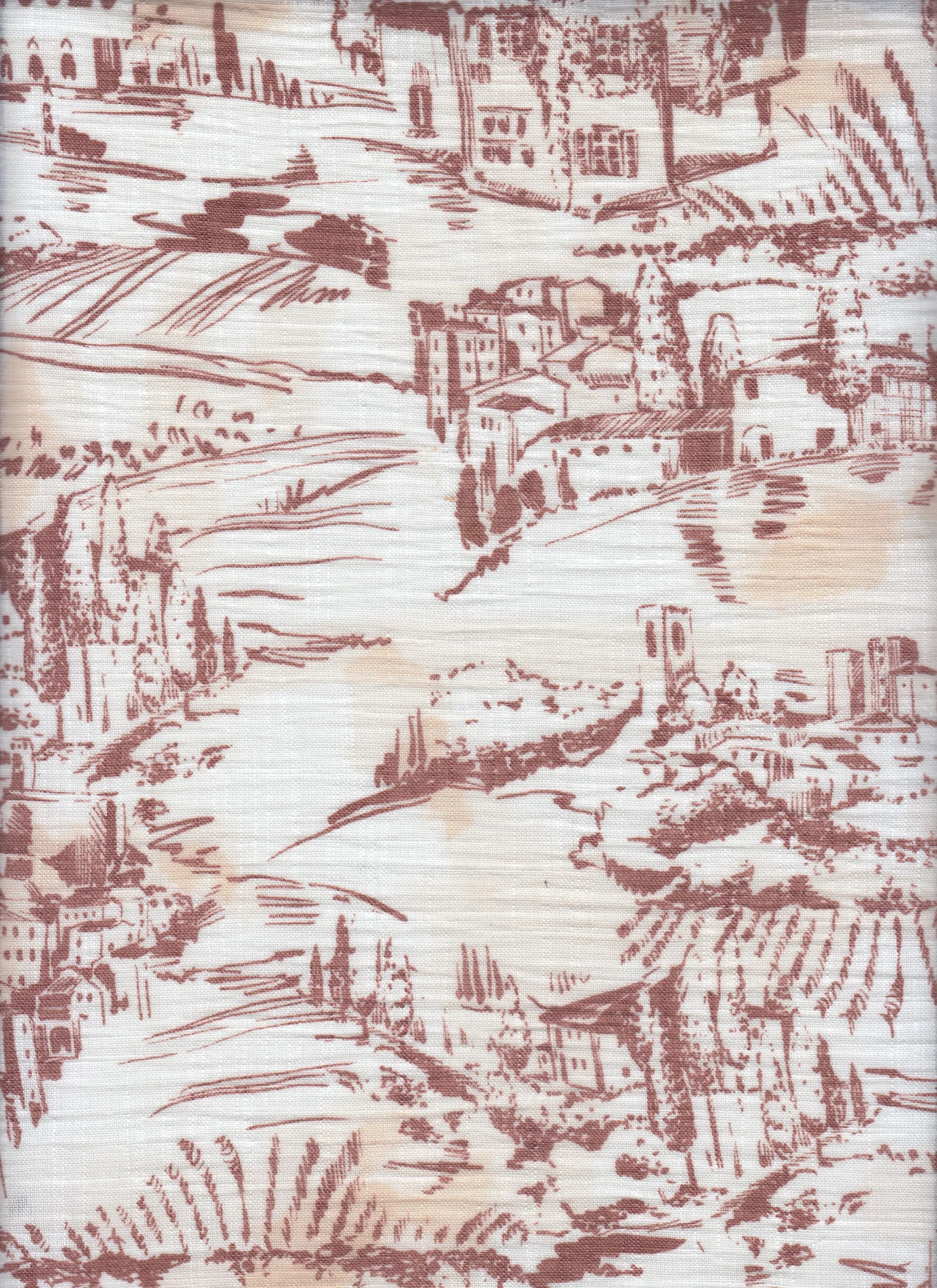 Camel Toile Nursing Pillow Cover