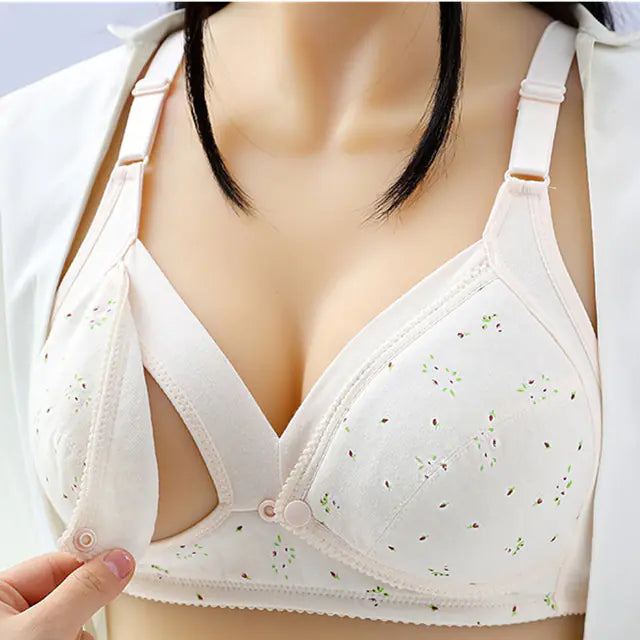 Floral Nursing Bra